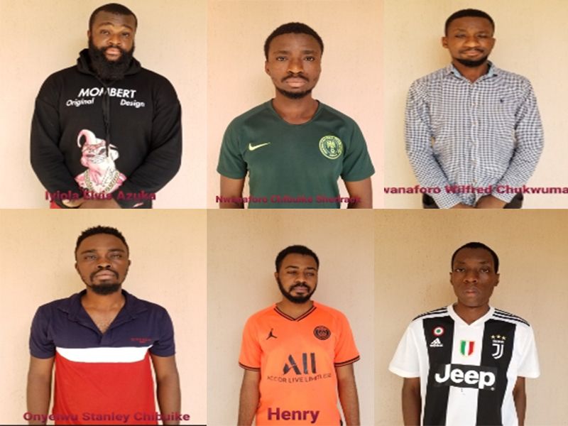 Photo of the 6 Yahoo Boys