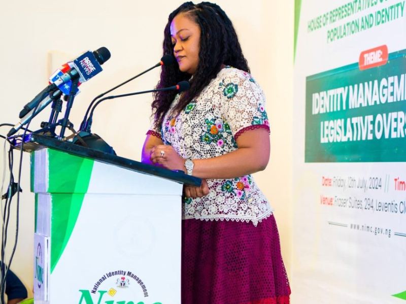 Engr Abisoye Coker-Odusote, Director General/CEO of NIMC.