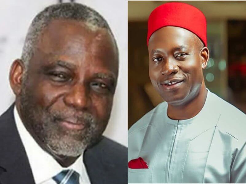 Prof. Barth Nnaji (Left) and Governor Charles Soludo (Right)