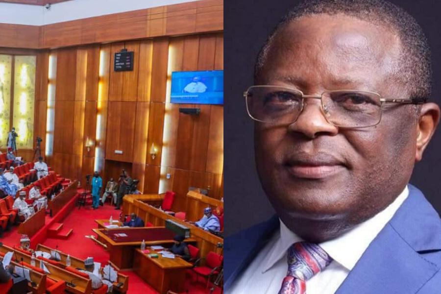 Engr. Dave Umahi and Senate House Of Assembly.