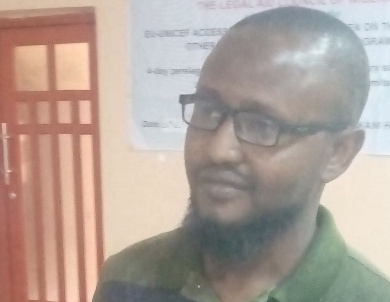 Dr Auwal Ahmed Musa making presentation at the 2-day workshop on Development of Paralegal Workforce building at Dankeni hotels, Sokoto. Photo by Ankeli Emmanuel, Sokoto.