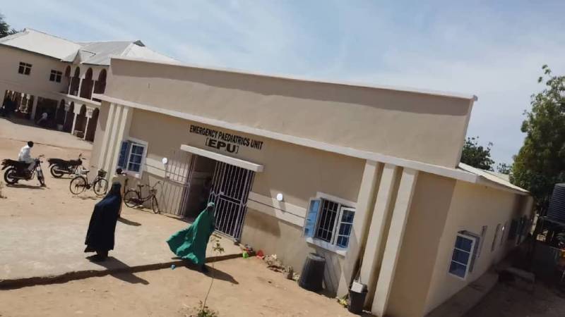 The following pictures are about construction of Geidam Modern Market being undertaken by the Buni administration in Geidam town. The construction work is now at 65% completion stage. It's one of many modern markets already built or under construction by Gov. Mai Mala Buni (Click or swipe to view all images)