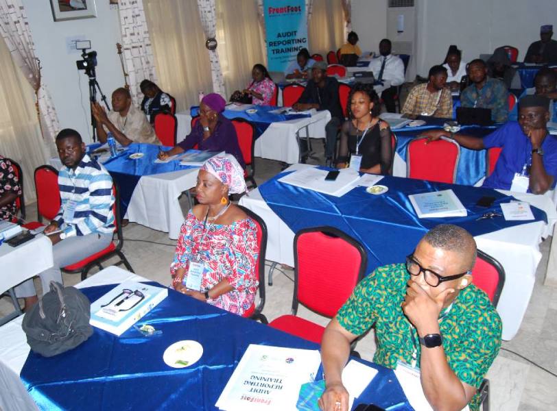*  Participants at the Day-one session of the media training workshop on Wednesday.