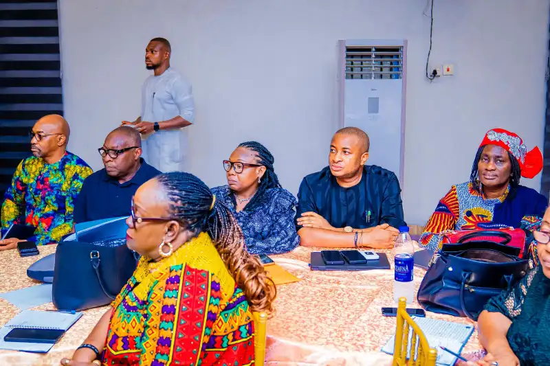 A Cross-section of Commissioners and Permanent Secretaries at the retreat 
