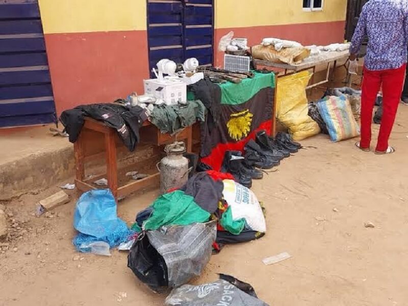 *  The recovered items.