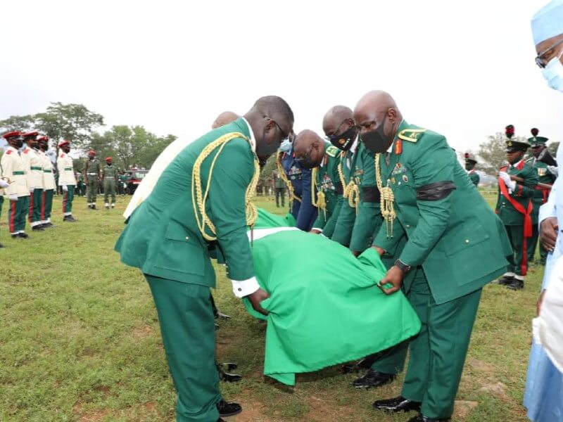 Late Army General Laid To Rest