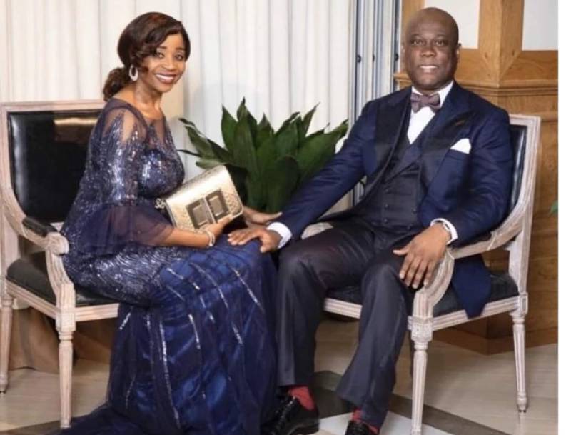 Late Herbert Wigwe and wife, Chizoba