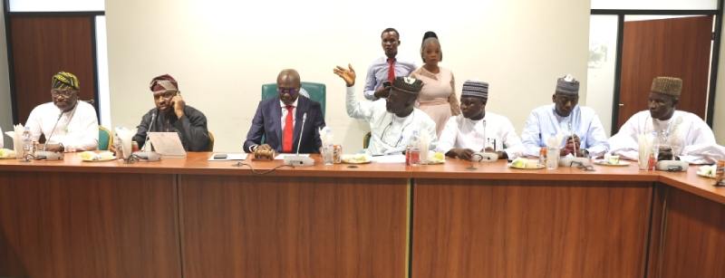 Lawmakers during the EFCC's presentation of their budget proposal.