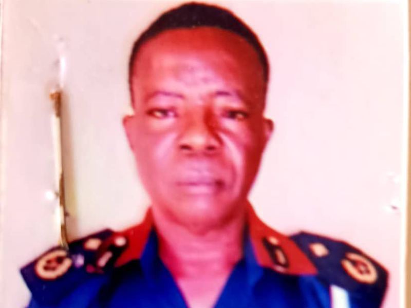 Mr. Christopher Oluchukwu, an NSCDC Commandant 