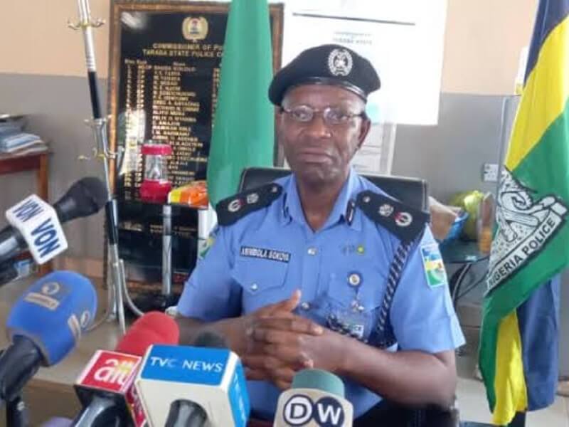 Mr Abimbola A. Sokoya, Taraba State Commissioner of Police.