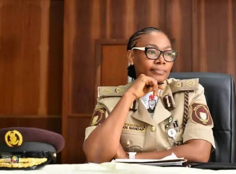 Mrs Kemi Nanna Nandap, new Comptroller-General of Immigration Service.
