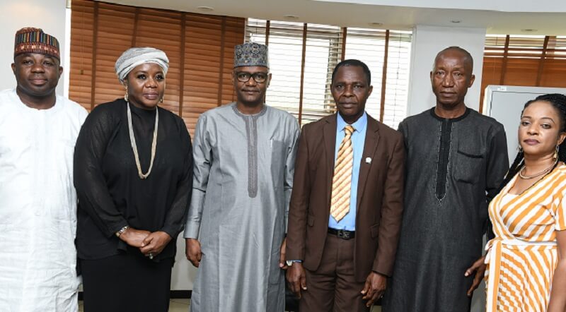 *  L-R: Dr. Omoniyi Ibietan, Head, Media Relations, Nigerian Communications Commission (NCC); Tunji Jimoh, Head, Administration, NCC; Hafsat Lawal, Head, Human Capital; Usman Malah, Director, Human Capital and Administration; Dr. Omale Amedu, Ag. Director General, National Blood Service Commission (NBSC); Dr. Adaeze Oreh, Head, Planning Research and Statistics, NBSC and Dr. Ayoola Abiodun, Deputy Director, Hospital Linkage Programme, NBSC during a courtesy visit by the blood commission to NCC in Abuja recently.