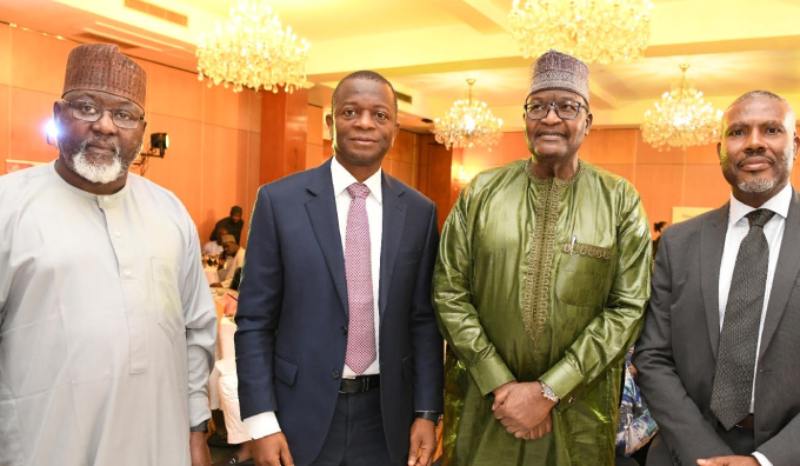 *  L-R: Executive Commissioner, Technical Services, Nigerian Communications Commission (NCC), Ubale Maska; Group Managing Director/Chief Executive Officer, VDT Communications Limited, Biodun Omoniyi; Executive Vice Chairman/Chief Executive Officer, NCC, Prof. Umar Danbatta and President, Association of Telecom Companies of Nigeria (ATCON), Tony Emoekpere, at Telecom Executives and Regulators Forum hosted by ATCON in Lagos last week Thursday. 
