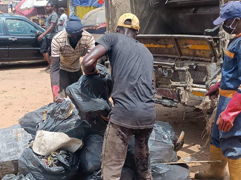 *  Activities during the clean-up exercise 