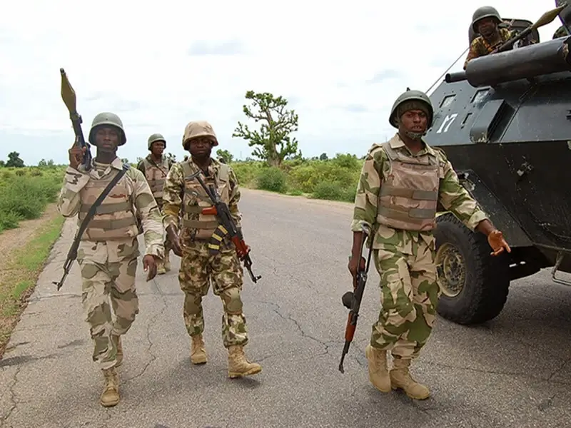 Photo Of Nigerian Soldiers