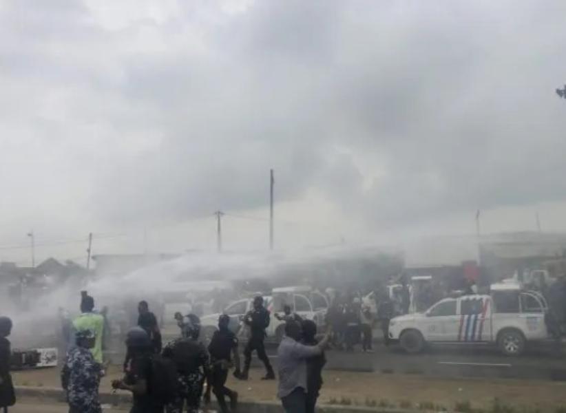  *  Ojota during the early morning incident (Photo credit: www.newstrends.ng).com