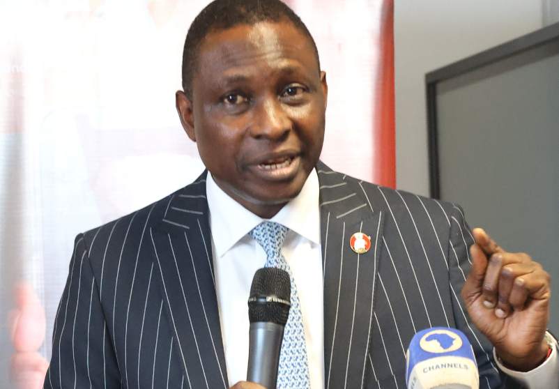 PICTURE CAPTION: Ola Olukoyede, the Chairman of Economic and Financial Crimes Commission