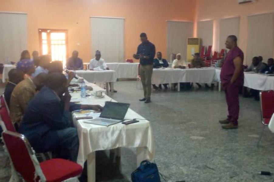 *  Participants at the 2 day  training the trainers capacity building on criminal justice legislations for law enforcement officers in Sokoto State.