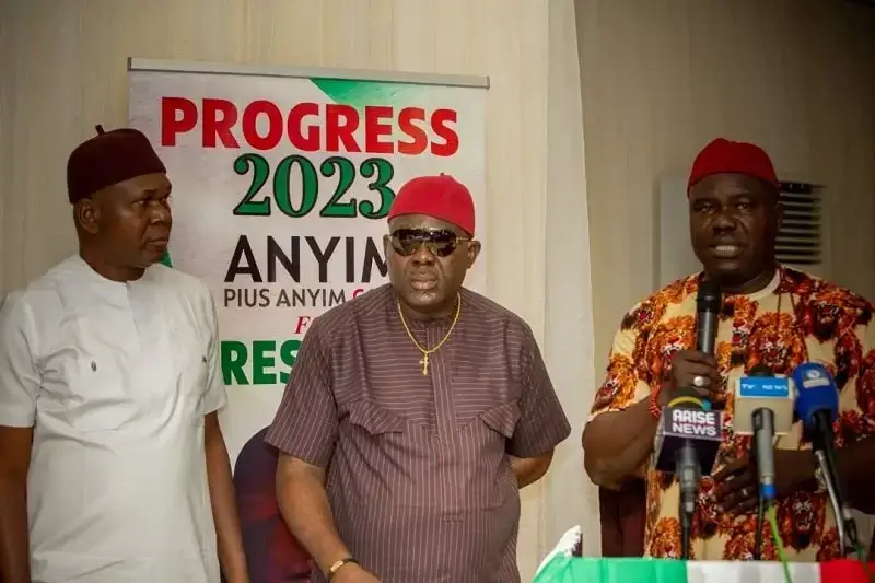 Pius Anyim with south east leaders3