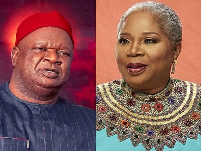 Senator Pius Anyim And Onyeka Onwenu
