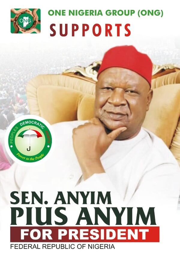 Senator Pius Anyim