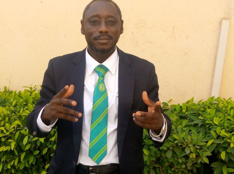 *  Sokoto State Coordinator of Legal Aid Council of Nigeria, Barrister Shettima Aklahyel, stressing his point at the 2-day Training The Trainers Capacity Building workshop on Criminal Justice Legislations For Law Enforcement Officers in Sokoto organized by CLEEN Foundation with support from MacArthur Foundation.