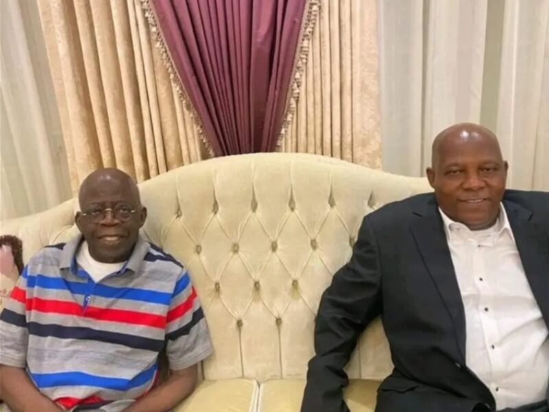 Asiwaju Bola Ahmed Tinubu and Senator Kashim Shetima