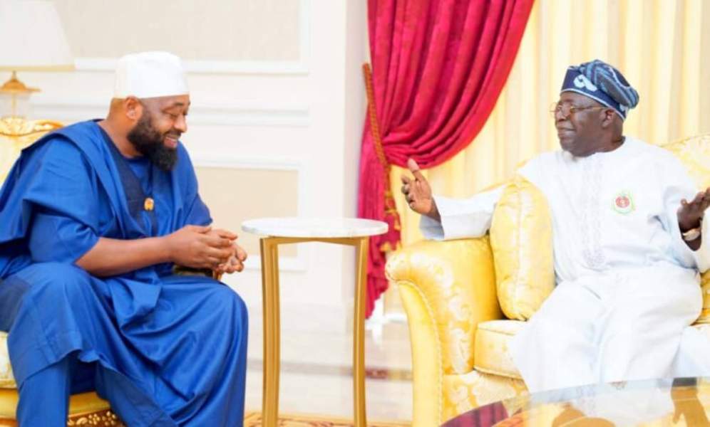 Governor Umar Bago (Left) and President Bola Ahmed Tinubu (Right)