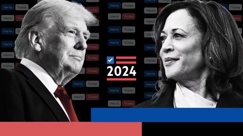 Donald Trump And Kamala Harris