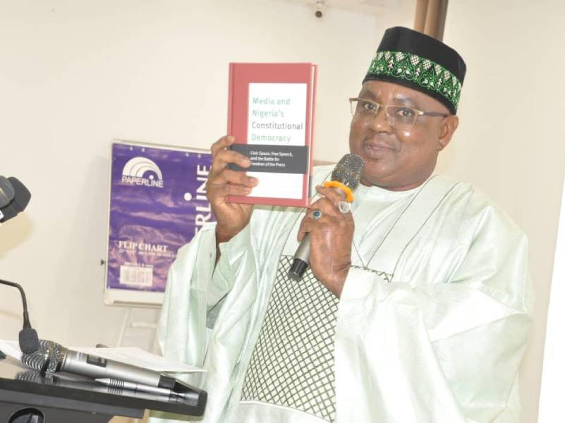 *   Comrd Mukthar Gidado received the award on behalf of the Bauchi state governor, Bala Mohammed, in Abuja. 