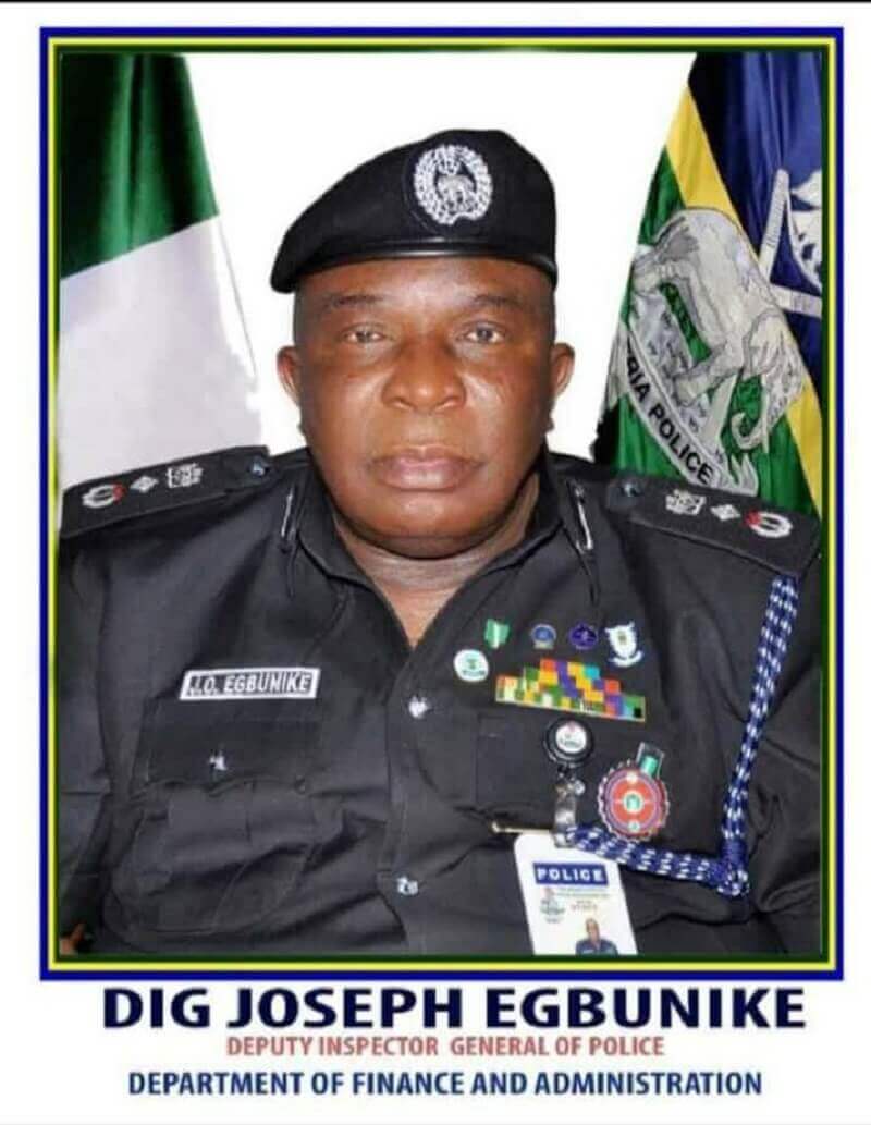 DIG Joseph Egbunike