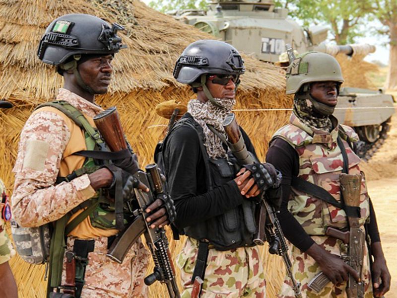 Nigerian Soldiers (For Illustrative Purposes only)