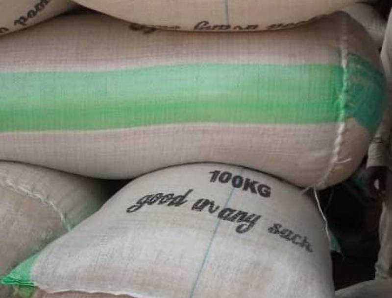 *  Bags of grains 