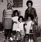 *  Bob Marley and his family