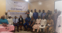 *  Cross section of participants at the CLEEN Foundation CSOs Observatory Platform on implementation of ACJA In Sokoto. Photo by: Ankeli Emmanuel 