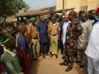 KWEREMADU VISITS ENUGU CORRECTIONAL CENTRE