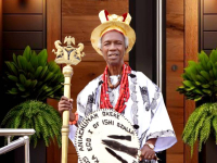 Igwe of Ishi-Ozalla, HRH Slyvanus Aniachunam Okeke (Eziafakaego 1 and Ishi of Ishi Ozalla)