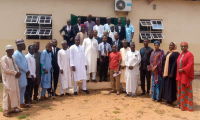 *  Group picture of Sokoto State CSO ACJL Observatory Forum with executives of the Sokoto NBA during their advocacy visit. Photo by: Ankeli Emmanuel, Sokoto.