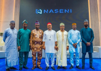 L-R: The Overseeing Officer, Agricultural Machinery and Equipment Development Institute (AMEDI), Lafia, Nasarawa State, Engr. Mustafa Usman; the Deputy Director, Engineering Infrastructure NASENI, Engr. Dr. Emmanuel Ajani; the Director, Manufacturing Services Department, NASENI, Engr. Dr. Olayode Olasupo; Research Director, NASENI, Engr. Dr. Patrick Okwu; EVC/CEO of NASENI, Mr. Khalil Suleiman Halilu represented by the Research Director, NASENI, Engr. Prof. Abdulmalik Onuwe; Director, Planning and Policy Analysis Department, Dr. MacDonald Aloko; and Coordinator, NASENI Research Commercialization Grant Programme (NRCGP), Engr. Dr. Anas Yazid during the Zonal Sensitization Programme, held Wednesday, September 24, 2025 at the NASENI Headquarters, Abuja.