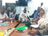 *  Participants at the one day media parley organised by the Sokoto State Malaria Control Agency in collaboration with PMI-US, Usaid-Breakthrough Action-Nigeria ahead of the commencement of 3.1 million ITN distribution in the state. Photo: By Ankeli Emmanuel.
